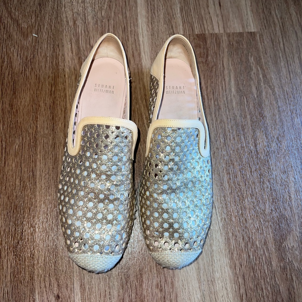 Stuart Weitzman Women’s County Ballet Flat | Espadrilles | Size 9.5 - Picture 4 of 15